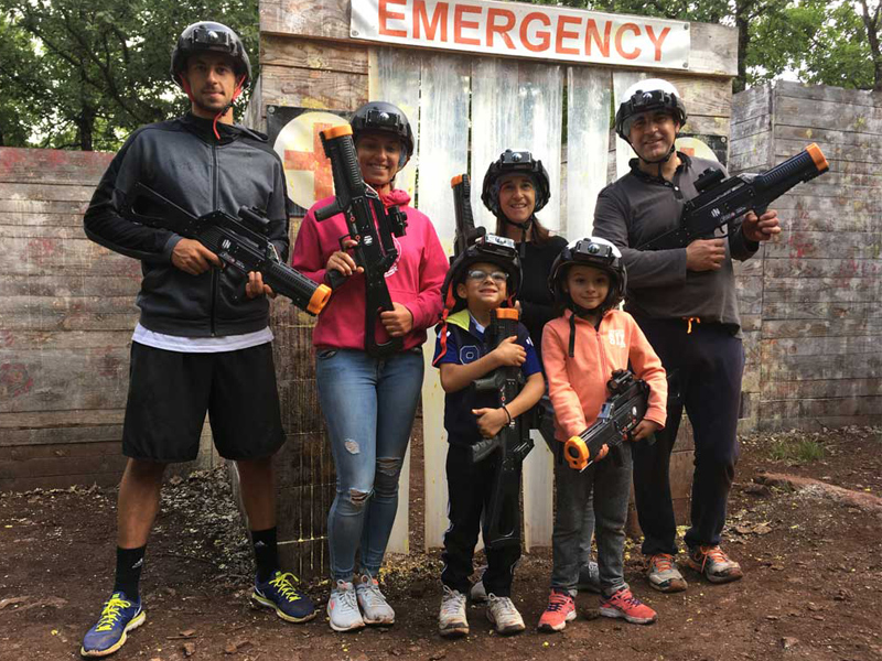 Famille laser game millau aveyron